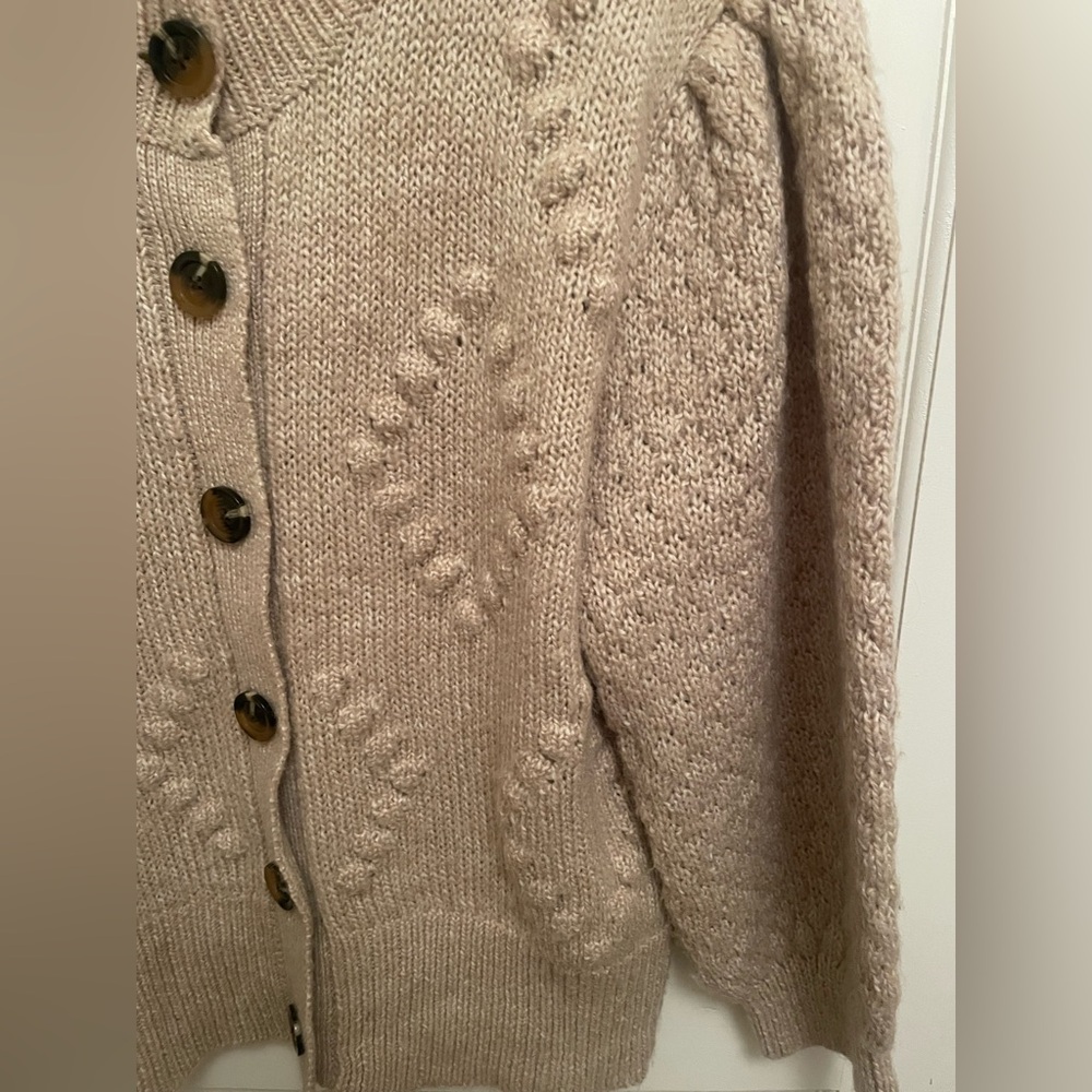 Who What Wear Lantern Sleeve Cardigan XL - Picture 2 of 4